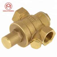 1/2  "Brass DN15 Water Pressure Regulator (PRV) without Sensor, Maintaining Pressure Valve,Tap Water Pressure Reducing Valve