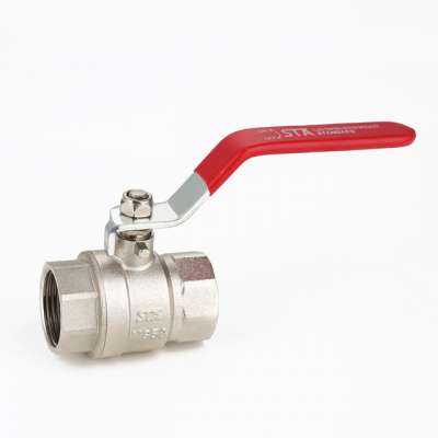 STA.1009 new products 3/8"-2" Inch ball valves cw617n BSP threaded forged brass ball valve