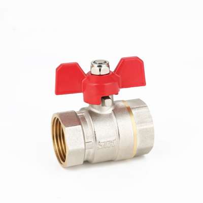 STA.1007 China suppliers 1/2"-1" Inch mini ball valves for water cw617n BSP threaded forged brass ball valve