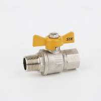 STA.1053 STA Best Sale 1/2" 1" inch CE Approved Forged  Body china Brass gas valve