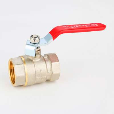 STA.1005 new products 2 inch ball valves for water cw617n BSP threaded brass forged brass ball valve price list china